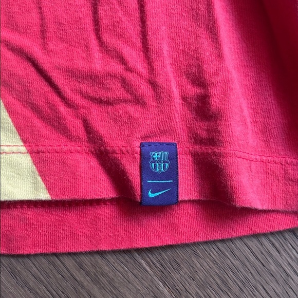 Nike | FC Barcelona 20/21 Ignite Tee in Oracle Aqua Size Small - Picture 5 of 11